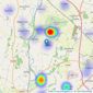 Cridland & Co - Caulcott listings heatmap