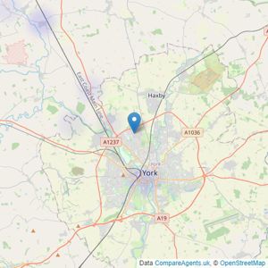 Croft - York listings heatmap