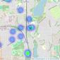 Crofts Davies & Co - Cardiff listings heatmap