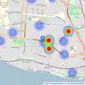 Crowstone Estates - Westcliff-On-Sea listings heatmap