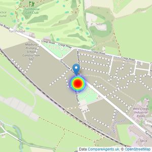 Cruden listings heatmap