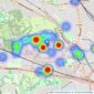 Cuffley Banks - Perivale listings heatmap