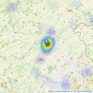 Cullen Kilshaw - Kelso listings heatmap