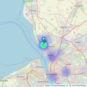 Curlett Jones Estates - Waterloo listings heatmap