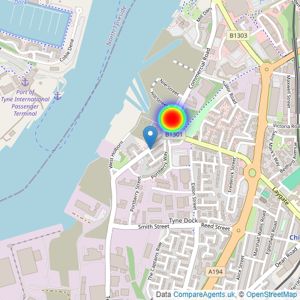 Cussins Ltd listings heatmap