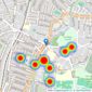 DABORACONWAY - Winchmore Hill listings heatmap