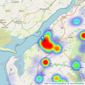 Dafydd Hardy - Caernarfon listings heatmap