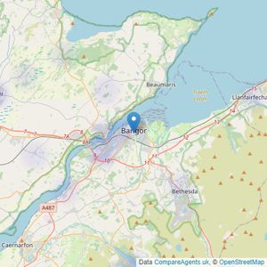 Dafydd Hardy Commercial - Gwynedd listings heatmap