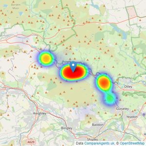 Dale Eddison - Ilkley listings heatmap