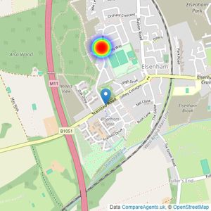 Dandara Eastern listings heatmap