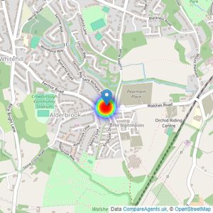 Dandara listings heatmap