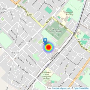 Dandara listings heatmap