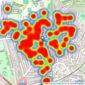 David & Co - Brighton listings heatmap