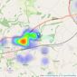 David Ingram Residential - Corsham listings heatmap