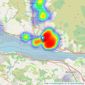 David Muir & Co. - Dumbarton listings heatmap