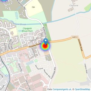 David Wilson Homes North Thames listings heatmap