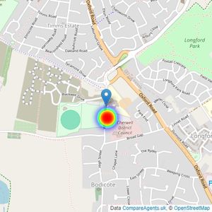 David Wilson Homes listings heatmap