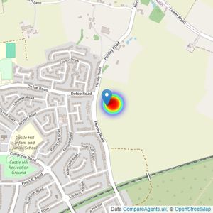 David Wilson Homes listings heatmap