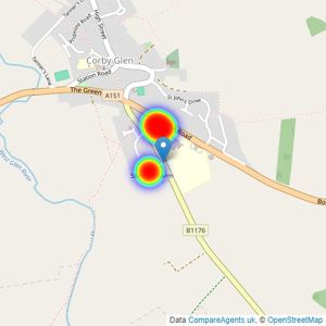 David Wilson Homes listings heatmap