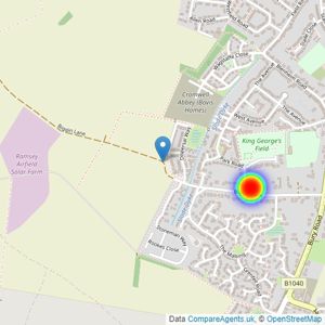 David Wilson Homes listings heatmap