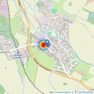 David Wilson Homes listings heatmap