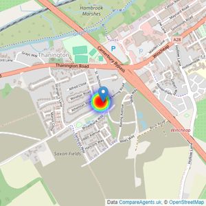 David Wilson Kent listings heatmap