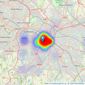 Davidson Estates - Birmingham listings heatmap