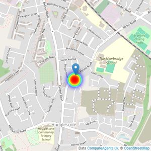 Davidsons Homes listings heatmap