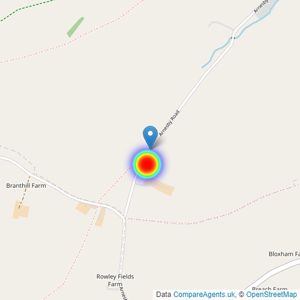 Davidsons Homes listings heatmap