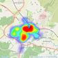 Davis & Latcham Estate Agents - Warminster listings heatmap