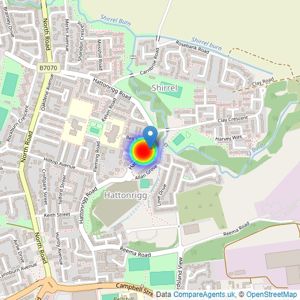 Dawn Homes Ltd listings heatmap