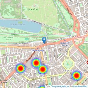 Dawson Barker - London listings heatmap