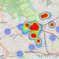 Day Morris - Hampstead listings heatmap