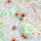 Day Morris - Highgate listings heatmap