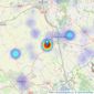 Deakin-White - Wing listings heatmap