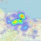 Deans Properties - Newington listings heatmap