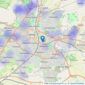 Derbyshire Properties - Derby listings heatmap