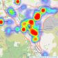 Derek B Phillips - Merthyr Tydfil listings heatmap