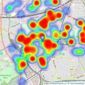 Dexters - Acton listings heatmap