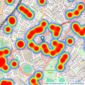 Dexters - Kennington listings heatmap