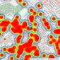 Dexters - Tooting listings heatmap