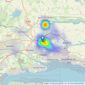 diggins & co - Rayleigh listings heatmap