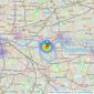 Districts London - Canary Wharf listings heatmap