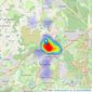 Dixon Kelley - Ferndown listings heatmap