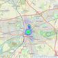 Domlets Ltd - Warrington listings heatmap