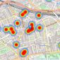 Domus Nova - Bayswater listings heatmap