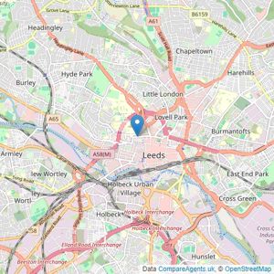 Domus Residential - Covering Leeds listings heatmap