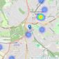 Doorknobs Ltd - Tunbridge Wells listings heatmap