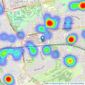 Douglas Allen - Basildon listings heatmap