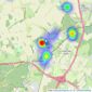 Douglas Allen - Epping listings heatmap